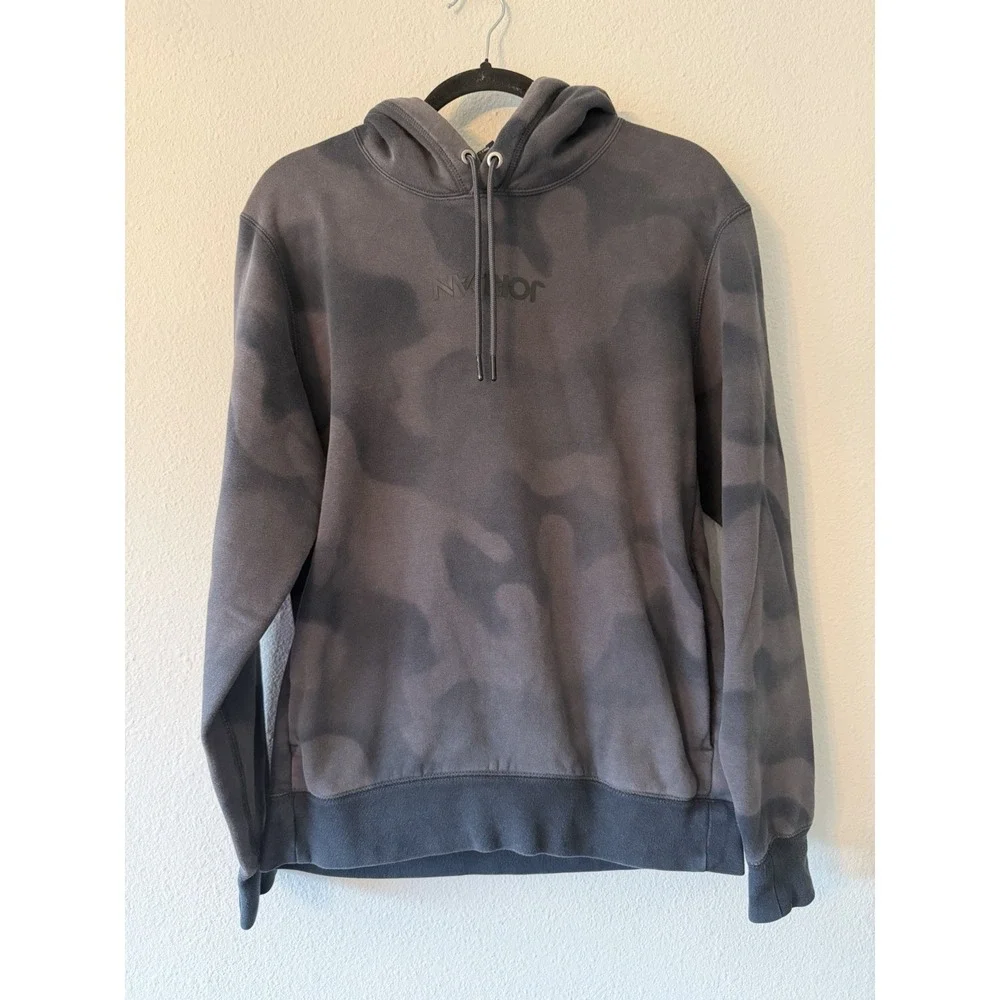 Jordan Nike Sportswear P51 Flight Pullover Hoodie Men's Size M‎ Black Gray